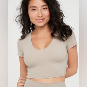 Offline By Aerie V Neck Top
